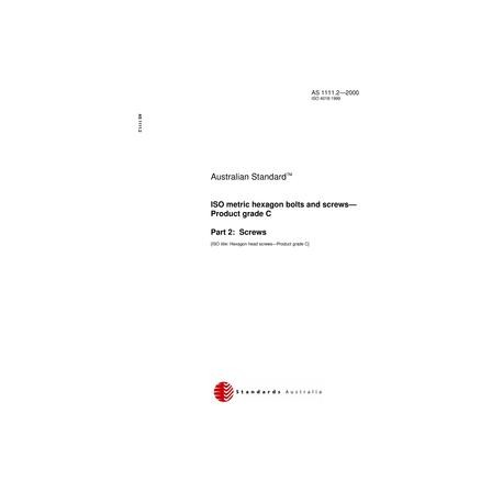AS 1111.2-2000 [ Superseded ]