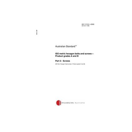 AS 1110.2-2000 [ Superseded ]