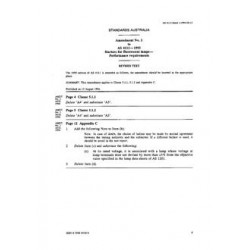 AS 4111-1993 AMDT 1 [ Superseded ]