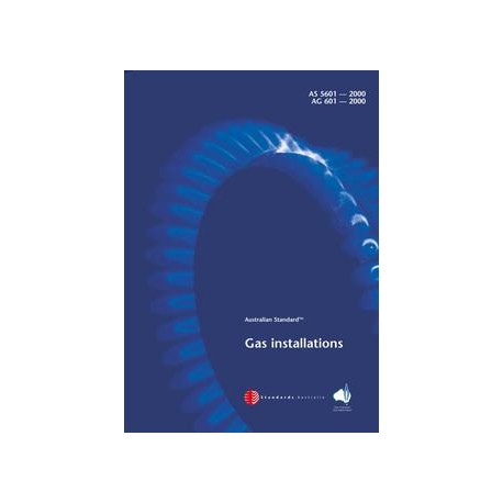 AS 5601-2000 (AG 601) [ Superseded ]