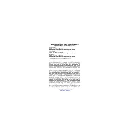 AWWA WQTC58821