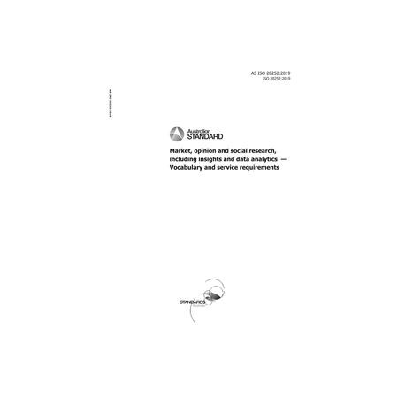 AS ISO 20252:2019