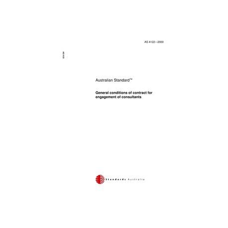 AS 4122-2000 [ Superseded ]