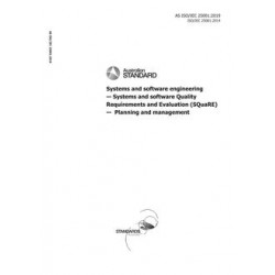 AS ISO/IEC 25001:2019