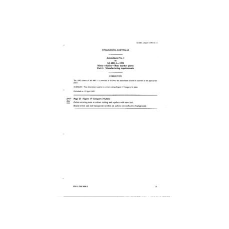 AS 4001.1-1992 AMDT 1