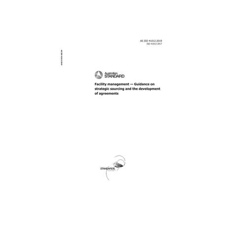 AS ISO 41012:2019