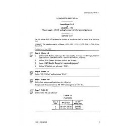 AS 3952-1991 AMDT 1 [ Superseded ]