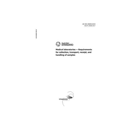 AS ISO 20658:2019