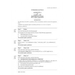 AS 4509.1-1999 AMDT 1 [ Superseded ]