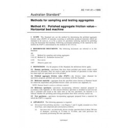 AS 1141.41-1999 [ Superseded ]