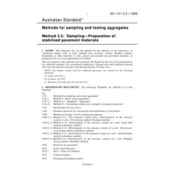AS 1141.3.3-1999 [ Superseded ]