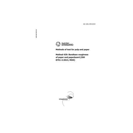 AS 1301.439:2019