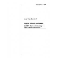 AS 3500.3.1-1998 [ Available Superseded ]