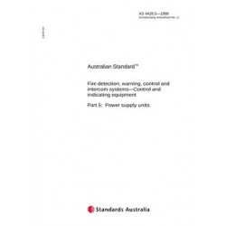 AS 4428.5-1998 [ Superseded ]