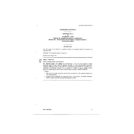 AS 3580.10.1-1991 AMDT 2 [ Superseded ]