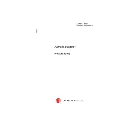 AS 4041-1998 [ Superseded ]