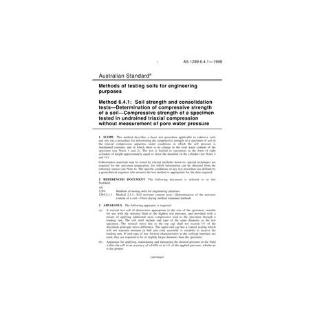 AS 1289.6.4.1-1998 [ Superseded ]