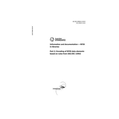 AS ISO 28560.2:2019