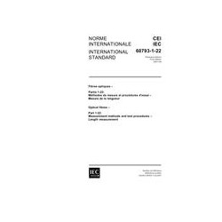 IEC 60793-1-22 Ed. 1.0 b:2001