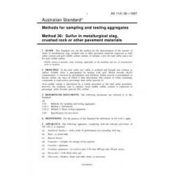 AS 1141.36-1997 [ Superseded ]