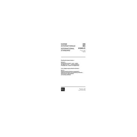 IEC 61643-21 Ed. 1.0 b:2000