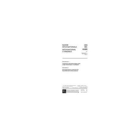 IEC 61095 Amd.1 Ed. 1.0 b:2000