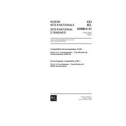 IEC 61000-2-11 Ed. 1.0 b:1999