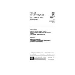 IEC 60927 Amd.1 Ed. 2.0 b:1999