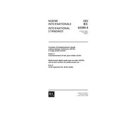 IEC 61595-3 Ed. 1.0 b:1999