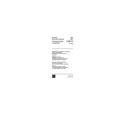 IEC 61300-3-2 Ed. 2.0 b:1999