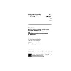 IEC 60489-1 Amd.2 Ed. 2.0 en:1999