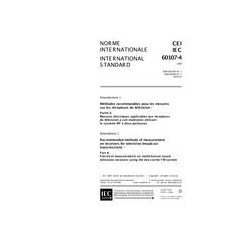 IEC 60107-4 Amd.1 Ed. 1.0 b:1999