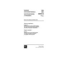 IEC 60404-11 Ed. 1.1 b:1999