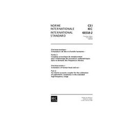 IEC 60318-2 Ed. 1.0 b:1998