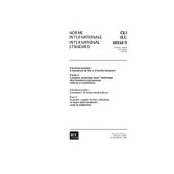 IEC 60318-3 Ed. 1.0 b:1998