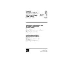 IEC 61334-4-33 Ed. 1.0 b:1998