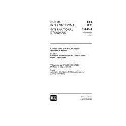 IEC 61146-4 Ed. 1.0 b:1998