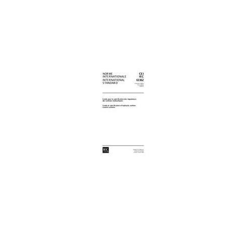 IEC 61362 Ed. 1.0 b:1998