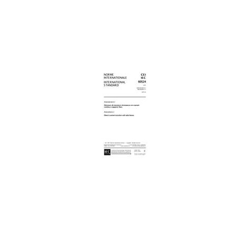 IEC 60524 Amd.2 Ed. 1.0 b:1997
