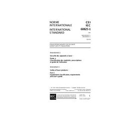 IEC 60825-1 Amd.1 Ed. 1.0 b:1997