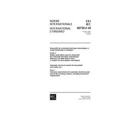 IEC 60730-2-18 Ed. 1.0 b:1997
