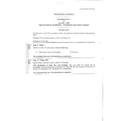 AS 3193-1995 AMDT 1 [ Superseded ]