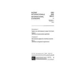 IEC 60819-1 Amd.1 Ed. 2.0 b:1996