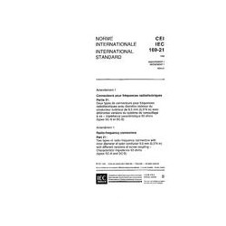 IEC 60169-21 Amd.1 Ed. 1.0 b:1996