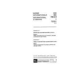 IEC 60745-2-3 Amd.1 Ed. 1.0 b:1995