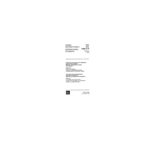 IEC 61300-3-14 Ed. 1.0 b:1995