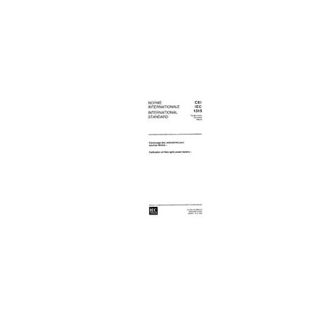 IEC 61315 Ed. 1.0 b:1995