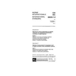 IEC 60835-1-4 Amd.1 Ed. 1.0 b:1995