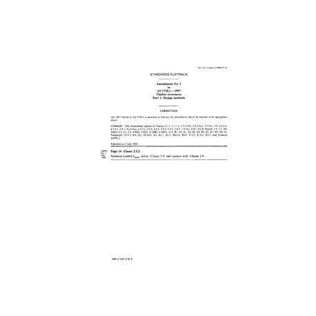 AS 1720.1-1997 AMDT 1