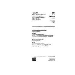 IEC 60748-4-1 Ed. 1.0 b:1993